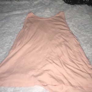 Pink muscle tee